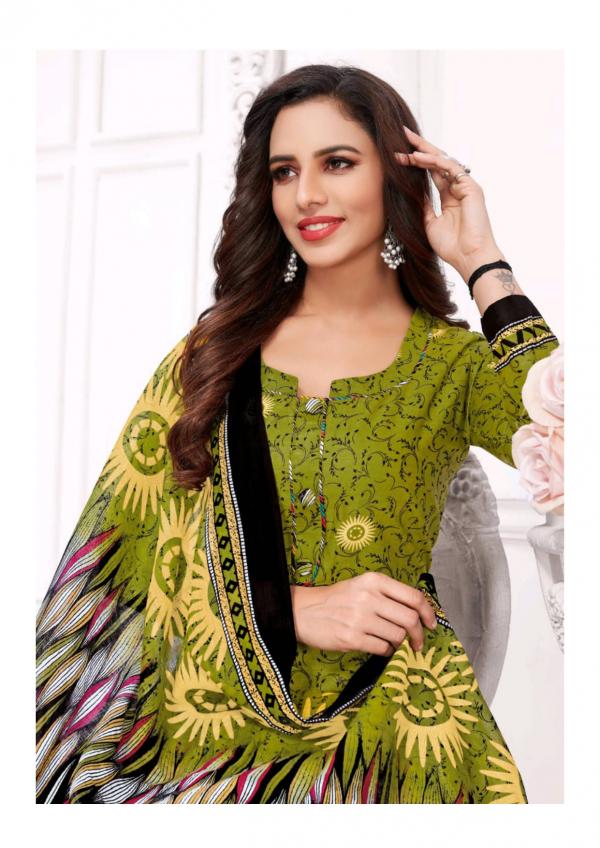 Dr. Bansi Vol-2 Cotton Designer Exclusive Patiyala Dress Material